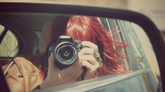 Cameras Indie vehicles mirrors redheads car windows wing mirror 