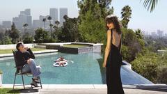 Camilla Belle black dress