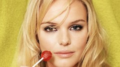 Candies faces blondes woman