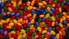 Candies jelly beans