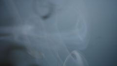 Candle smoke abstract