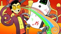 Cane rainbows Superjail Jailbot The Warden