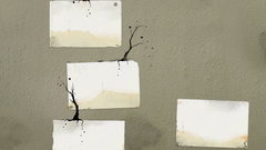 Canvas artwork squares branches