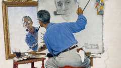Canvas pipes Norman Rockwell