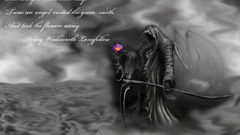 Cape cloak dark black