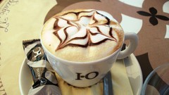 Cappuccino coffee cups