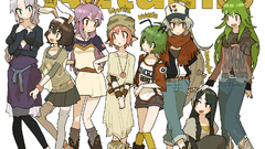 Caps short hair knee