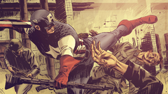 Captain america artwork marvel