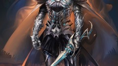 Captain armor Warriors Swords artwork sakimichan Kyo