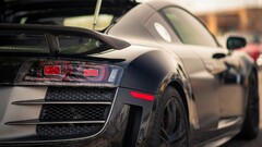 Car audi r8 vehicle closeup taillights Audi Supercars Audi R8 GT