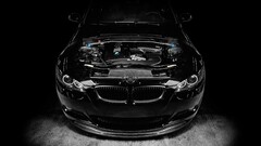 Car BMW vehicle black cars bmw e90 BMW 3 Series Engines