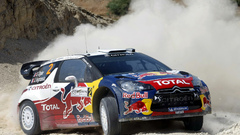 Car citroën race cars rally vehicle dust Sports Sport numbers