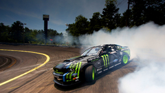 Car Ford Ford mustang Drift Monster Energy race cars smoke