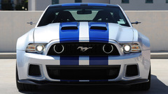 Car Ford mustang muscle cars american cars Racing Stripes Ford