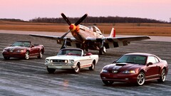 Car Ford mustang North American P-51 Mustang vehicle Aircraft