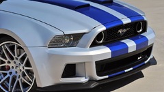 Car Ford Mustang Shelby need for speed Movies silver cars blue
