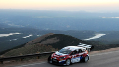 Car Ford peak Fiesta rally 2009 pikes