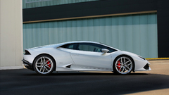 Car Lamborghini Lamborghini Huracan white cars vehicle Supercars