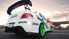 Car Mitsubishi Lancer EVO tuning jdm motion blur white cars