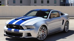Car Need for Speed (movie) Ford Mustang Shelby Ford mustang blue