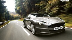Car topgear road Aston Martin asphalt vehicle silver cars