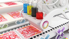 Cards abstract cgi chromatic