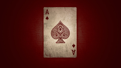 Cards ace of spades