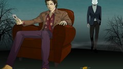 Cards Alice armchairs fan art Queen of Hearts Mad Hatter March 