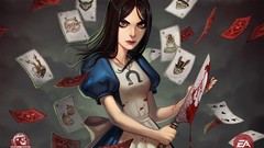 Cards Alice in Wonderland Knives alice madness returns 