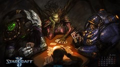 Cards Calendar starcraft artwork video games fantasy art 