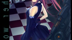 Cards dress gloves anime girls mecha NFB-ZMC