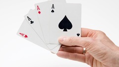 Cards four Aces