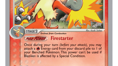 Cards Pokemon Blaziken Anime