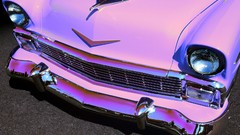 Cars 1956 pink cars Chevrolet Bel Air