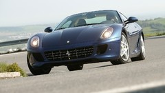 Cars 2006 Ferrari 599 Ferrari 599 GTB Fiorano blue cars