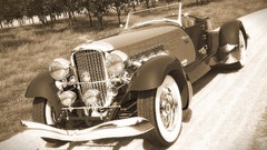 Cars 3d digital art duesenberg