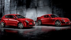 Cars Alfa Romeo vehicles 2008 front angle view Alfa Romeo 8C 