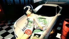 Cars anime girls artwork Momoiro Taisen Pairon Soejima 
