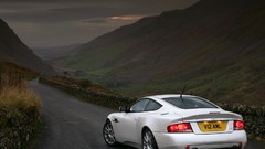 Cars Aston Martin v12 white cars Aston Martin V12 Vanquish