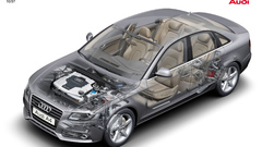 Cars audi a4 cutaway