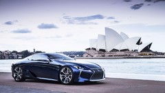 Cars Australia Sydney sydney opera house lexus lf lc