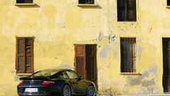 Cars back view black