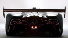 Cars back view concept art Mazda Furai
