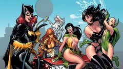 Cars Batgirl Tigra car wash