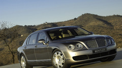 Cars Bentley Continental flying