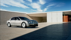 Cars Bentley Continental flying