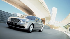 Cars Bentley Continental flying