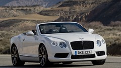 Cars Bentley front angle view Bentley Continental GTC