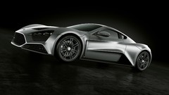 Cars black background Zenvo vehicles zenvo st1 front angle view