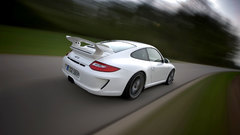 Cars blurred porsche 911